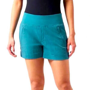 Athleta Teal Trekkie North Abrasion Resistant UPF 50+ Performance Shorts Size 18